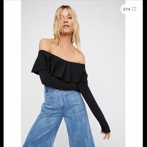 Free People Off the Shoulder Gracias Top